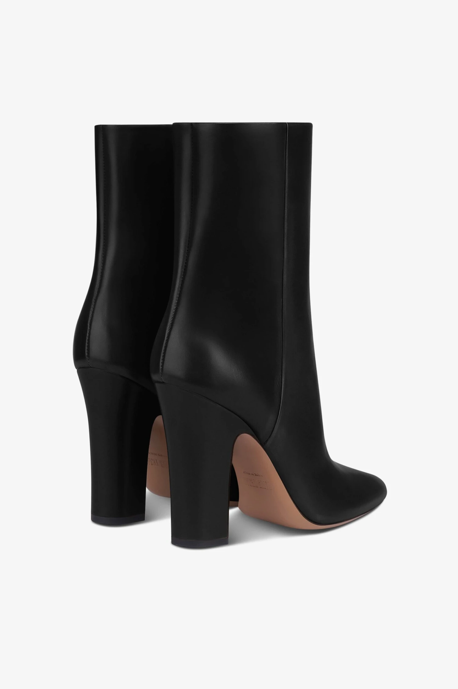 Ankle Boots In Black Calf Leather 5 Ankle Boots In Black Calf Leather - Image 3