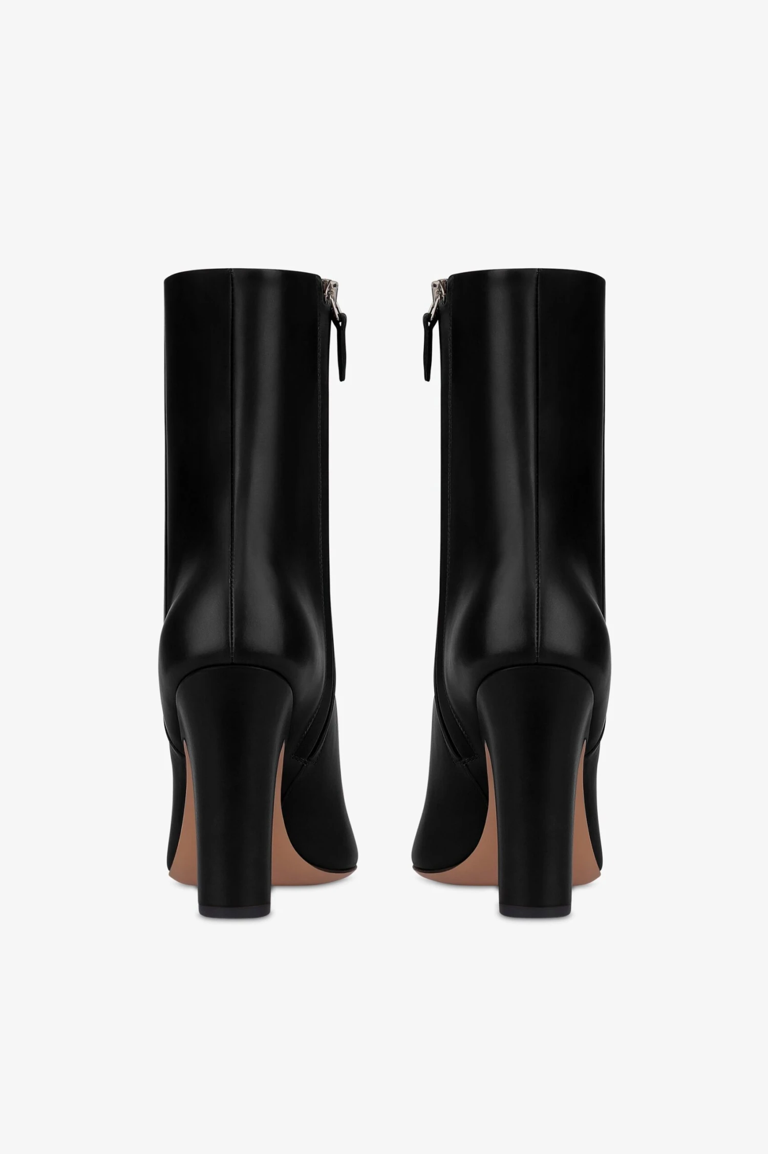 Ankle Boots In Black Calf Leather 6 Ankle Boots In Black Calf Leather - Image 4