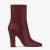 Ankle Boots In Rouge Noir Calf Leather -Paris Texas Brand Shop PX1591XVT01ROUGENOIR 1