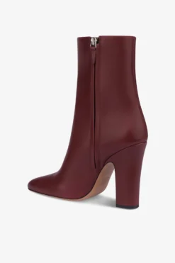 Ankle Boots In Rouge Noir Calf Leather -Paris Texas Brand Shop PX1591XVT01ROUGENOIR 5 scaled