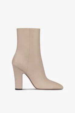 Paris Texas Brand Shop 35 Ankle Boots In Taupe Calf Leather