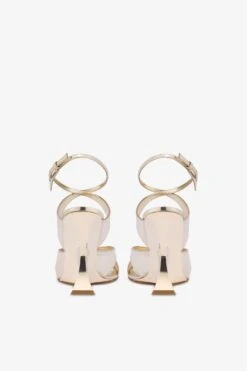 Paris Texas Sandals In Platinum Mirror-effect Leather 11 Paris Texas Sandals In Platinum Mirror-effect Leather -Paris Texas Brand Shop PX1594XNPMRPLATINO 4