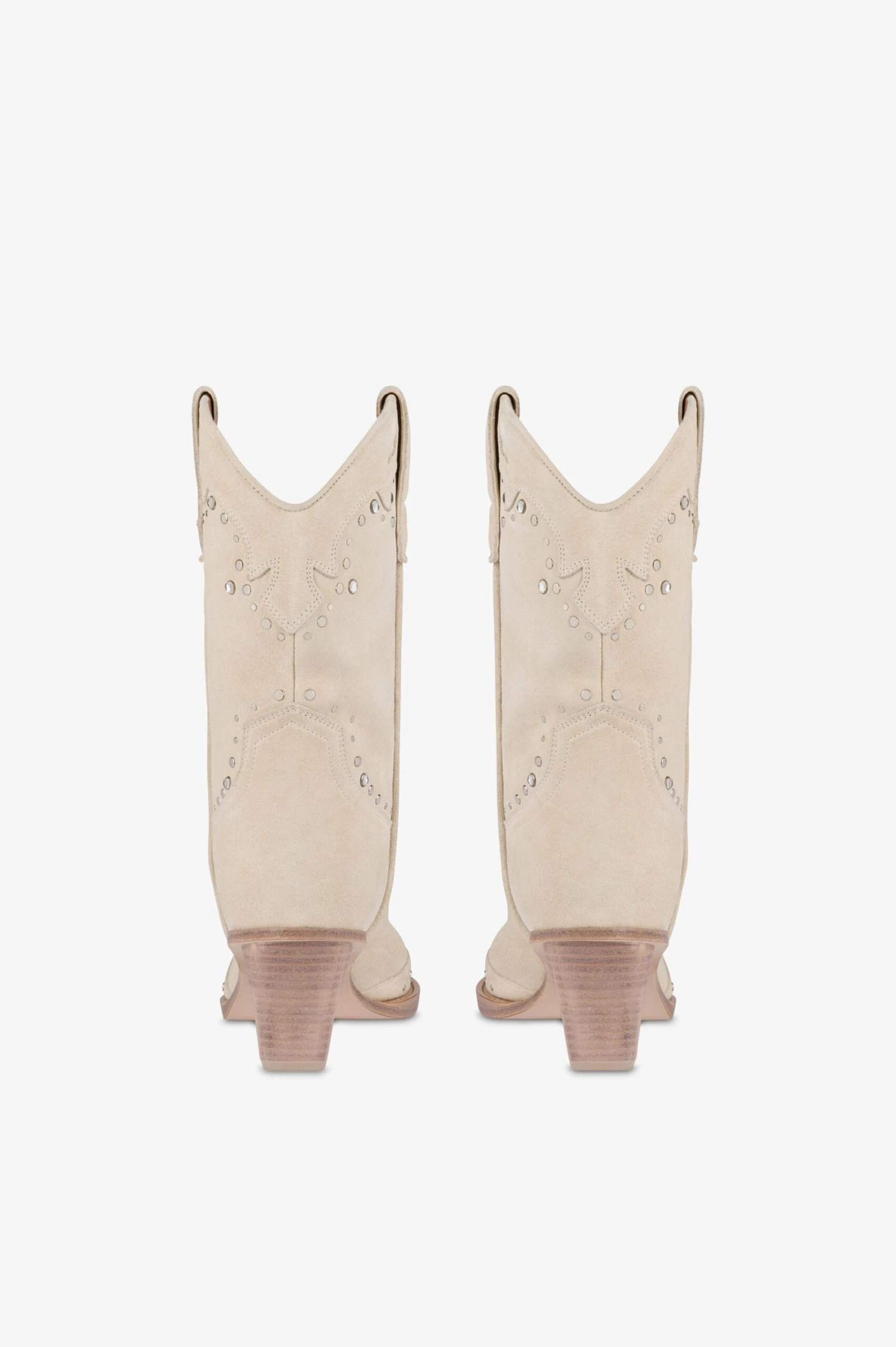 ANGORA SUEDE BOOTS WITH STUDS 6 ANGORA SUEDE BOOTS WITH STUDS - Image 4