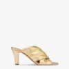 Mules In Gold Metallic Leather -Paris Texas Brand Shop PX1611XNPLS721GOLD 1 scaled