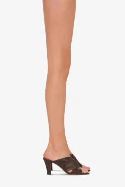 Mules In Ebony Leather -Paris Texas Brand Shop PX1611XNPPSEBANO 10 scaled