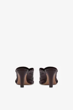 Mules In Ebony Leather -Paris Texas Brand Shop PX1611XNPPSEBANO 4 scaled