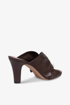 Mules In Ebony Leather -Paris Texas Brand Shop PX1611XNPPSEBANO 5 scaled
