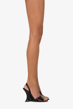 Slingbacks In Black PVC And Croco-embossed Leather -Paris Texas Brand Shop PX1615XCOTBNERO 10 scaled