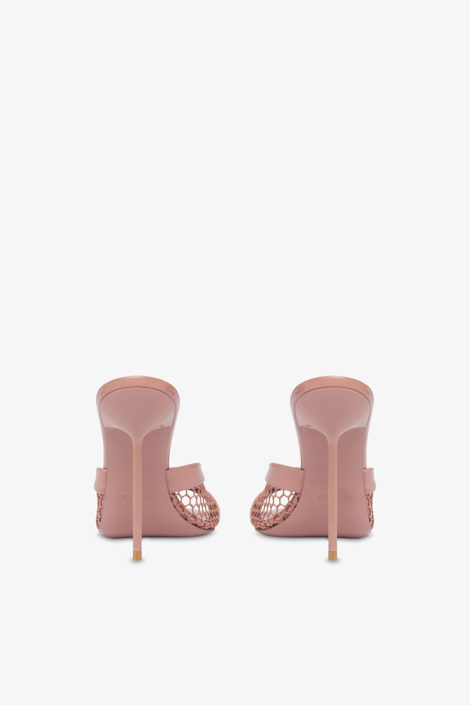 Mules In Texas Rose And Dark Phard Mesh And Patent Leather 6 Mules In Texas Rose And Dark Phard Mesh And Patent Leather - Image 4