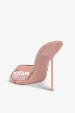 Mules In Texas Rose And Dark Phard Mesh And Patent Leather 12 Mules In Texas Rose And Dark Phard Mesh And Patent Leather -Paris Texas Brand Shop PX1633XVNMSTEXASROSE 6088DARKPHARD 5