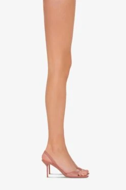 Slingback Sandals In Texas Rose Leather -Paris Texas Brand Shop PX1634XNPP3119TEXASROSE 10