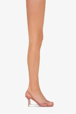 Slingback Sandals In Texas Rose Leather -Paris Texas Brand Shop PX1634XNPP3119TEXASROSE 10 scaled