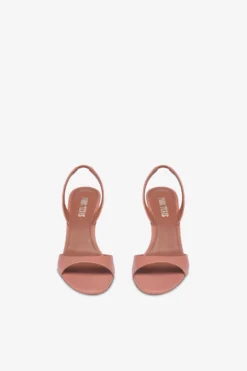 Slingback Sandals In Texas Rose Leather -Paris Texas Brand Shop PX1634XNPP3119TEXASROSE 3 scaled