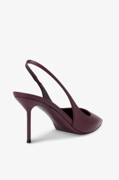 Slingbacks In Rouge Noir Leather -Paris Texas Brand Shop PX1635XNPP3126BORDEAUX 5