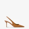 Slingbacks In Tan Leather -Paris Texas Brand Shop PX1635XNPP3BEIGE 1 scaled