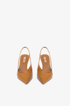 Slingbacks In Tan Leather -Paris Texas Brand Shop PX1635XNPP3BEIGE 3 scaled