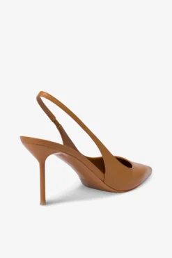 Slingbacks In Tan Leather -Paris Texas Brand Shop PX1635XNPP3BEIGE 5 scaled