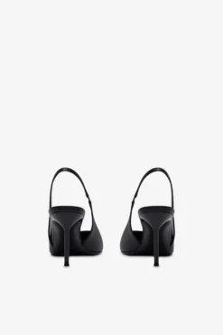 Slingbacks In Black Leather -Paris Texas Brand Shop PX1635XNPP3NERO 4 scaled