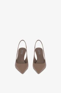 Slingbacks In Taupe Patent Leather 10 Slingbacks In Taupe Patent Leather -Paris Texas Brand Shop PX1635XVN0123419TAUPE 3