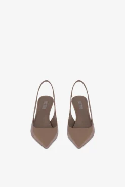 Slingbacks In Taupe Patent Leather 10 Slingbacks In Taupe Patent Leather -Paris Texas Brand Shop PX1635XVN0123419TAUPE 3 scaled