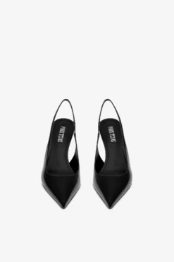 Slingbacks In Black Patent Leather 10 Slingbacks In Black Patent Leather -Paris Texas Brand Shop PX1635XVN01NERO 3 scaled