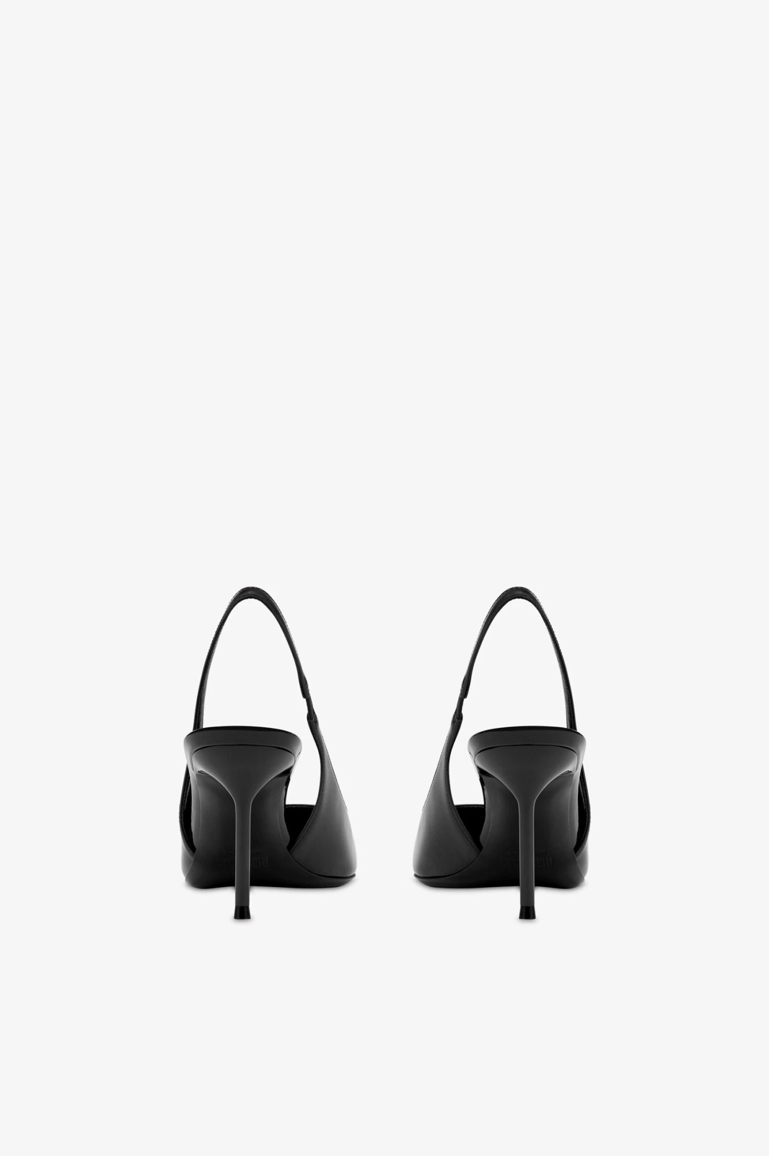 Slingbacks In Black Patent Leather 6 Slingbacks In Black Patent Leather - Image 4