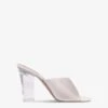 Mules In PVC -Paris Texas Brand Shop PX1641XPVPL008NEUTRO WHITE 1