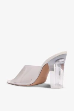 Mules In PVC -Paris Texas Brand Shop PX1641XPVPL008NEUTRO WHITE 5