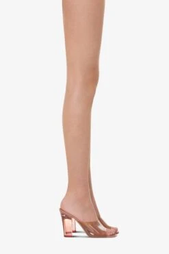 Mules In Texas Rose PVC -Paris Texas Brand Shop PX1641XPVPLCANYON TEXASROSE 10