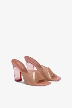 Mules In Texas Rose PVC -Paris Texas Brand Shop PX1641XPVPLCANYON TEXASROSE 2