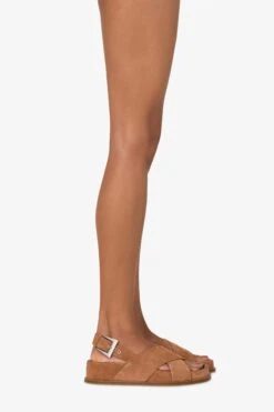 Sandals In Terracotta Suede Leather 13 Sandals In Terracotta Suede Leather -Paris Texas Brand Shop PX1645XV0SS513COCCIO 10