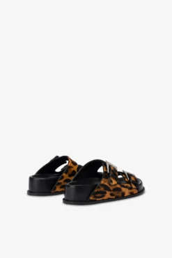 Sandals In Orange Leopard-print Cowhide -Paris Texas Brand Shop PX1658XPRCASALMONE 3 scaled