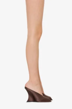 Sabots In Ebony Satin -Paris Texas Brand Shop PX1669XTSAT999TMORO 10 scaled