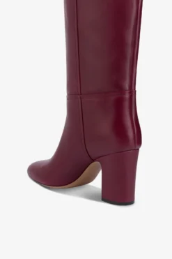 Boots In Rouge Noir Calf Leather -Paris Texas Brand Shop PX1683XVT01ROUGENOIR 5 scaled