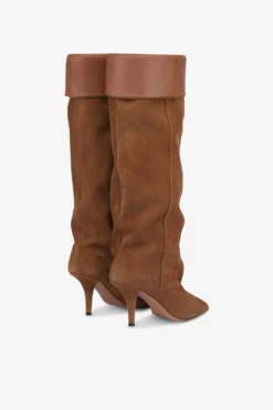 Boots In Light Brown Calf Suede Leather 10 Boots In Light Brown Calf Suede Leather -Paris Texas Brand Shop PX1685XV0SN335SIGARO COGNAC 3 scaled
