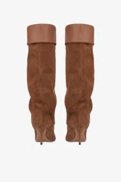 Boots In Light Brown Calf Suede Leather -Paris Texas Brand Shop PX1685XV0SN335SIGARO COGNAC 4