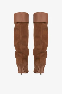 Boots In Light Brown Calf Suede Leather 11 Boots In Light Brown Calf Suede Leather -Paris Texas Brand Shop PX1685XV0SN335SIGARO COGNAC 4 scaled