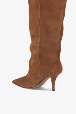 Boots In Light Brown Calf Suede Leather -Paris Texas Brand Shop PX1685XV0SN335SIGARO COGNAC 5