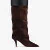 Boots In Chocolate Calf Suede Leather -Paris Texas Brand Shop PX1685XV0SNPEPE NERO 1 scaled