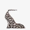 Pumps In White And Dark Brown Printed Cowhide -Paris Texas Brand Shop PX1701XPRCHBIANCO TMORO 1 scaled