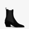 Ankle Boots In Black Calf Suede Leather -Paris Texas Brand Shop PX1706XV003561NERO 1