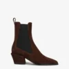 Ankle Boots In Chocolate Calf Suede Leather -Paris Texas Brand Shop PX1706XV003PEPE 1 scaled