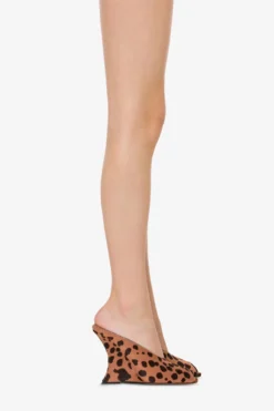 Open-toe Sabots In Caramel And Dark Brown Printed Cowhide -Paris Texas Brand Shop PX1725XPRCHCARAMELLO TMORO 10 scaled