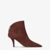Ankle Boots In Mahogany Suede Leather -Paris Texas Brand Shop PX1734XSA04M939WOOD 1