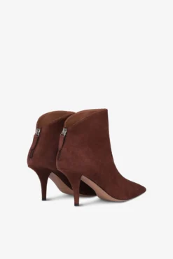 Ankle Boots In Mahogany Suede Leather 10 Ankle Boots In Mahogany Suede Leather -Paris Texas Brand Shop PX1734XSA04M939WOOD 3 scaled