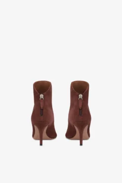 Ankle Boots In Mahogany Suede Leather 11 Ankle Boots In Mahogany Suede Leather -Paris Texas Brand Shop PX1734XSA04M939WOOD 4 scaled