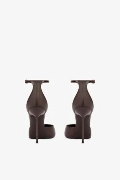 Ankle-strap Pumps In Ebony Patent Leather -Paris Texas Brand Shop PX1737XVN0136079DARKCHOCOLATE 4