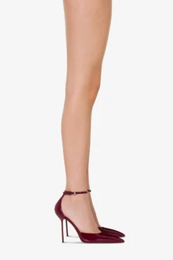 Ankle-strap Pumps In Rouge Noir Patent Leather -Paris Texas Brand Shop PX1737XVN016827ROUGENOIR 10 scaled