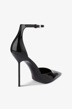 Ankle-strap Pumps In Black Patent Leather -Paris Texas Brand Shop PX1737XVN01NERO 5 scaled