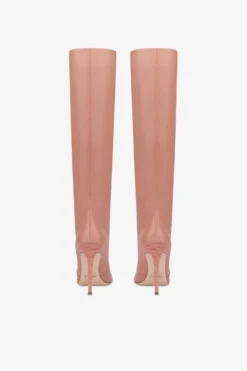 Paris Texas Pointed Knee-high Boots In Smooth Texas Pink Leather 11 Paris Texas Pointed Knee-high Boots In Smooth Texas Pink Leather -Paris Texas Brand Shop PX501XLTH3119TEXASPINK 04 scaled
